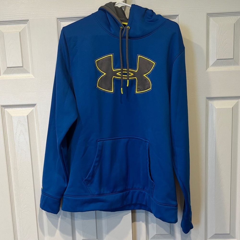 Under Armour Storm Men’s Big Logo Hoodie Size Large
